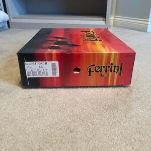 Ferrini Ladies Mandala S-Toe White Western Cowboy Boots Size 8B